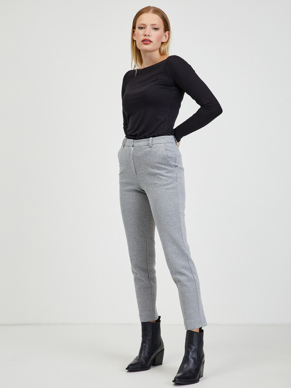 Orsay Светлосив дамски панталон ORSAY