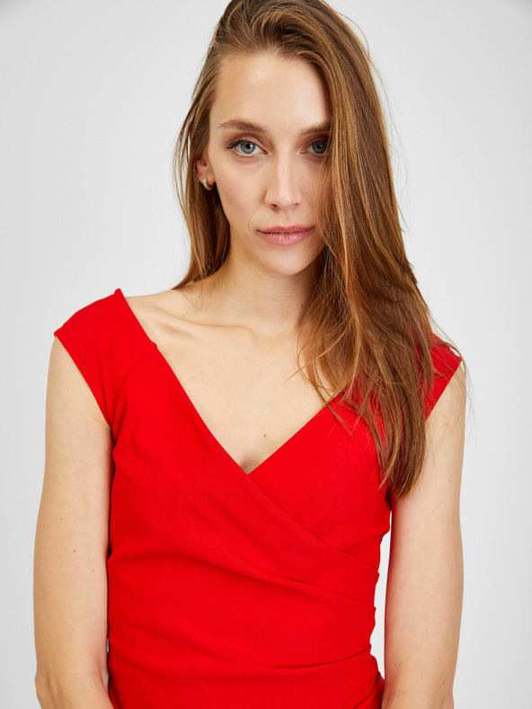 Orsay Червена дамска рокля ORSAY