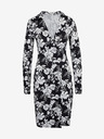 Orsay Бяло-черна дамска рокля на цветя ORSAY