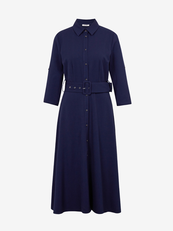 Orsay Тъмносиня дамска рокля ORSAY