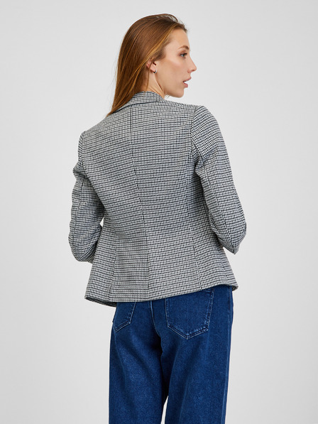 Orsay Бяло-черно дамско сако на каре ORSAY