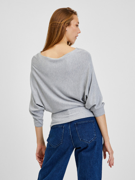 Orsay Светлосив дамски пуловер ORSAY