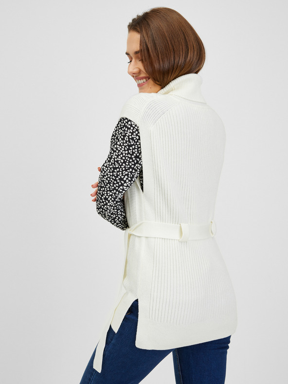 Orsay Кремав дамски пуловер елек ORSAY