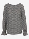 Orsay Черно-бяла дамска блуза с десен ORSAY