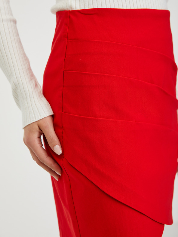 Orsay Червена дамска пола ORSAY