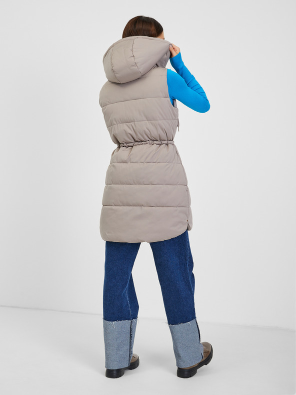 Orsay Сива дамска ватирана жилетка ORSAY