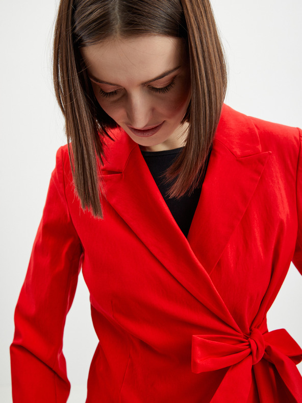 Orsay Червено дамско сако ORSAY
