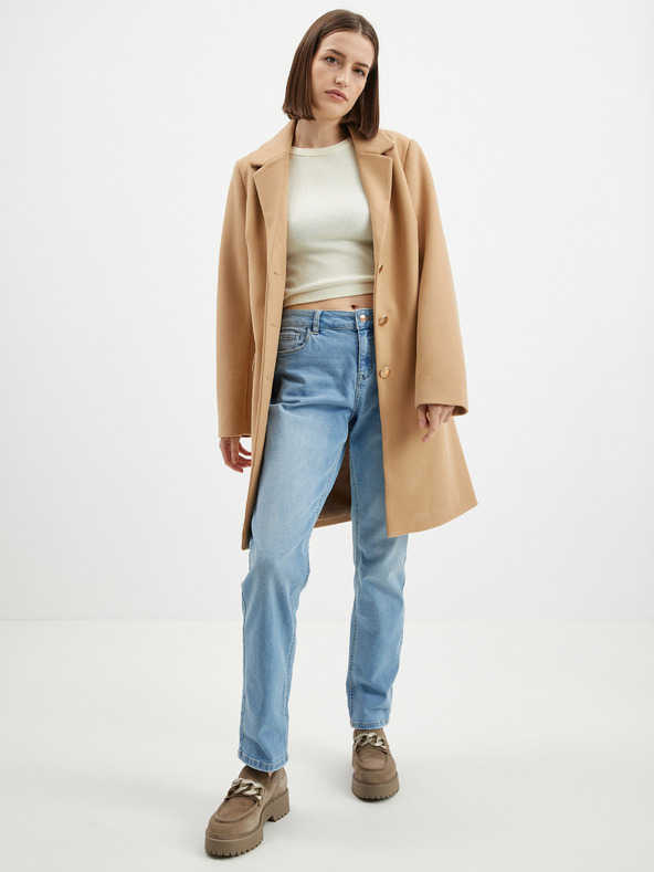 Orsay Светлокафяво дамско палто ORSAY