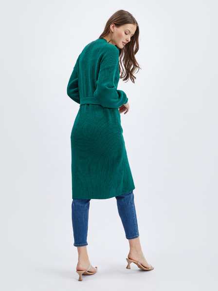 Orsay Петроленосиня дамска дълга жилетка ORSAY