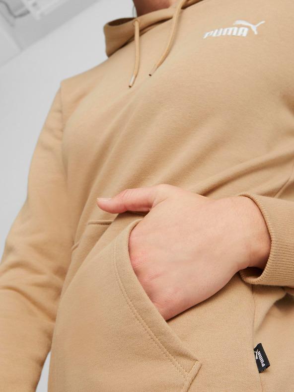 Puma Бежова дамска блуза с качулка Puma