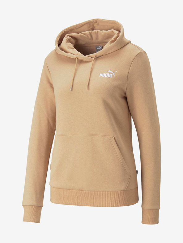 Puma Бежова дамска блуза с качулка Puma