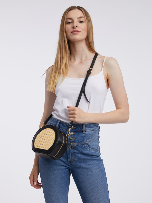 Orsay Черна дамска crossbody чанта ORSAY