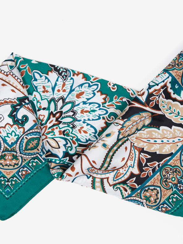 Orsay Петролено зелен сатенен дамски шал ORSAY