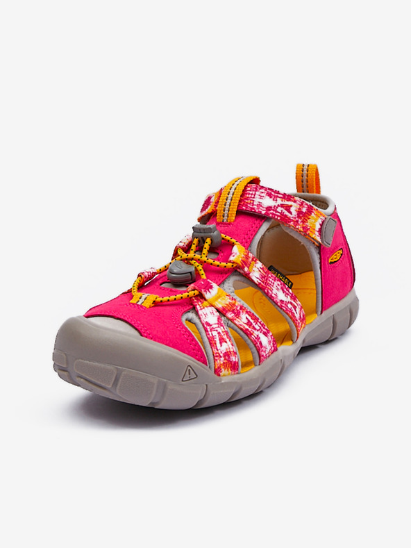 Keen Тъмно розови сандали за момичета на открито Keen Seacamp