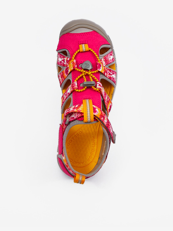 Keen Тъмно розови сандали за момичета на открито Keen Seacamp