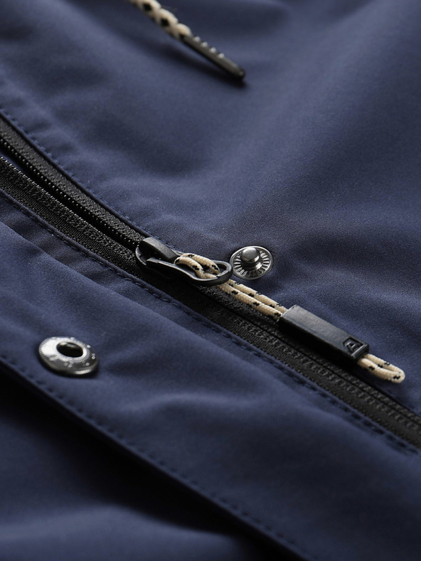 ALPINE PRO Тъмносиньо водоустойчиво дамско палто ALPINE PRO PERFETA