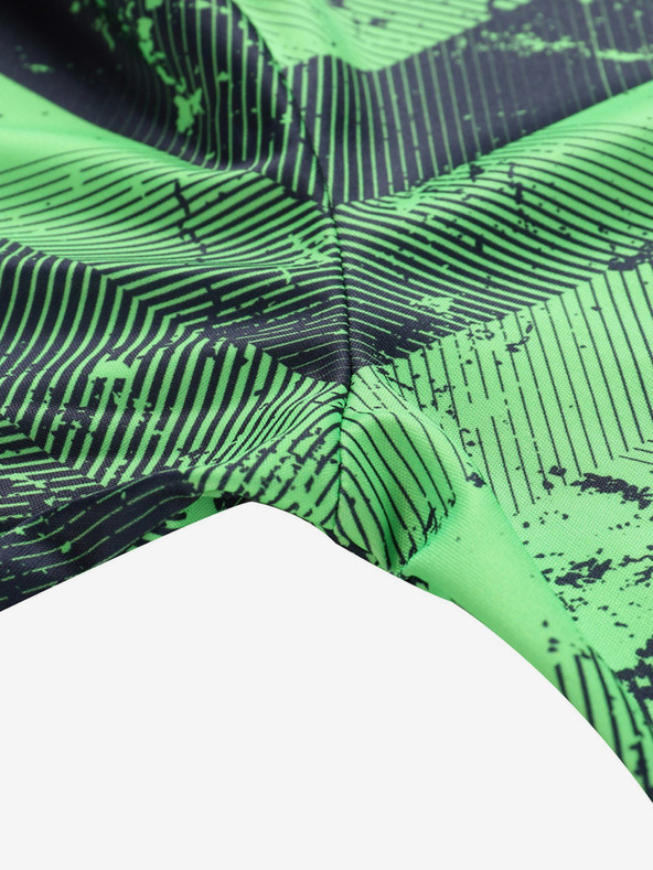 ALPINE PRO Зелена мъжка функционална тениска с шарка ALPINE PRO QUATR