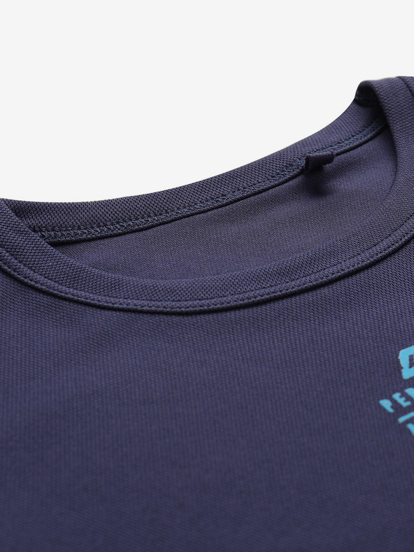 ALPINE PRO Тъмно синя детска тениска за бързо съхнене ALPINE PRO BASIKO