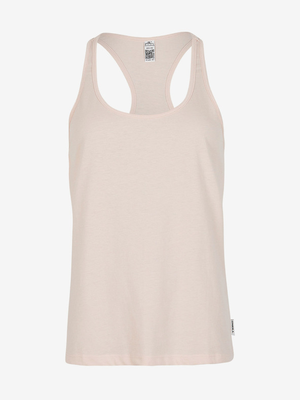 O'Neill Светлорозово дамско basic топ O'Neill ESSENTIALS RACER BACK TANKTOP