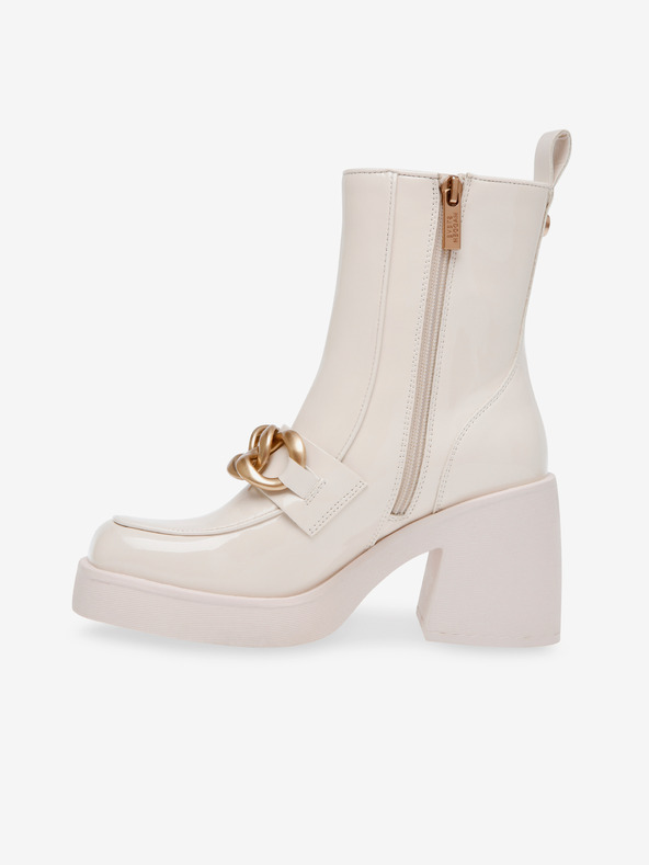 Steve Madden Кремави лъскави обувки на ток Steve Madden Blooms