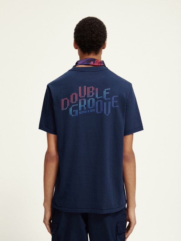 Scotch & Soda Тъмносиня мъжка риза Scotch & Soda