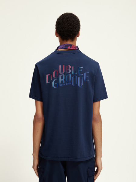 Scotch & Soda Тъмносиня мъжка риза Scotch & Soda