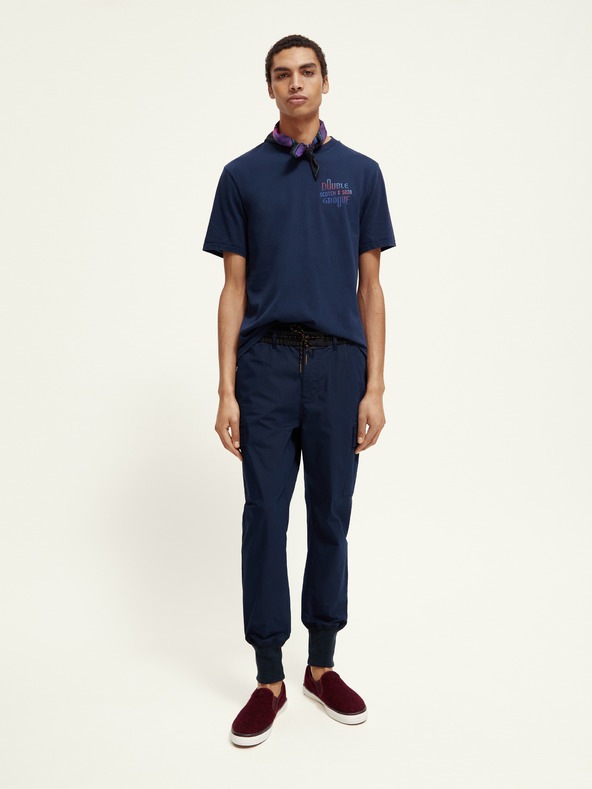 Scotch & Soda Тъмносиня мъжка риза Scotch & Soda