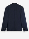 Scotch & Soda Тъмно син мъжки блейзър от вълна Scotch & Soda Unconstructed
