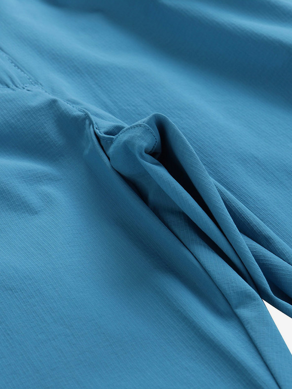 ALPINE PRO Сини дамски панталони за открито с подвижни крачоли ALPINE PRO NESCA