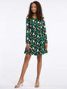 Orsay Зелена дамска рокля с десен ORSAY