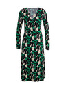 Orsay Зелена дамска рокля с десен ORSAY