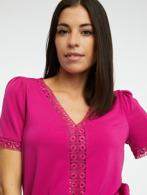 Orsay Тъмнорозова дамска блуза ORSAY