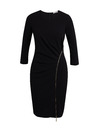 Orsay Черна дамска рокля по тялото ORSAY