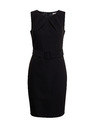 Orsay Черна дамска рокля по тялото ORSAY