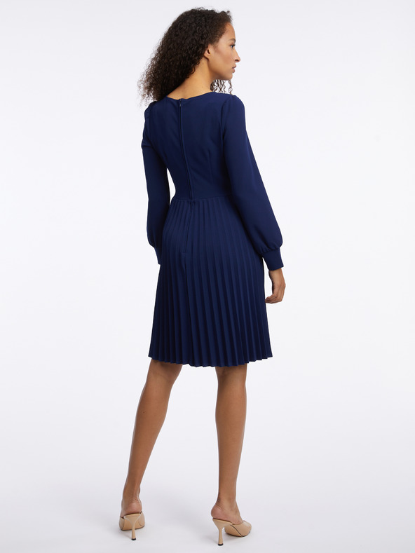 Orsay Тъмносиня дамска рокля ORSAY