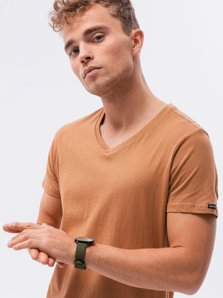 Ombre Clothing S1369 basic basic T-shirt