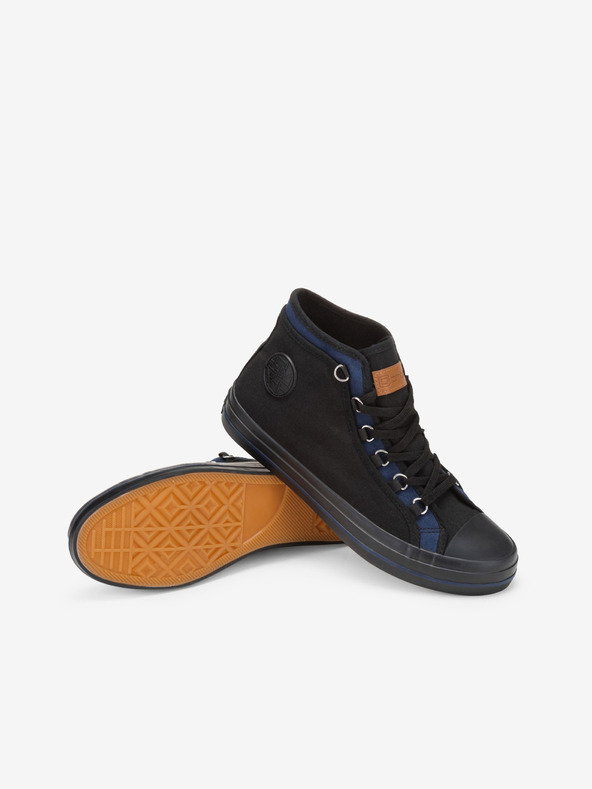 Ombre Clothing Черни мъжки кецове Ombre Clothing T375