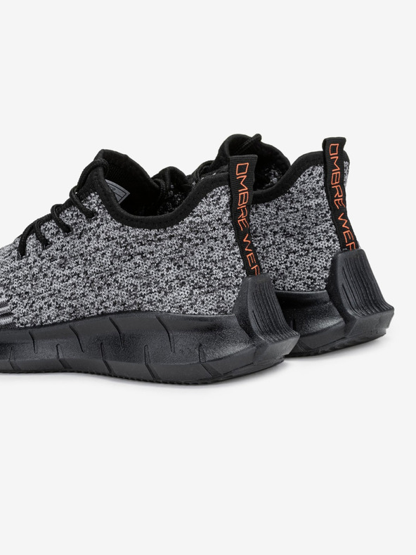 Ombre Clothing Ombre Clothing Сиви мъжки ватирани маратонки