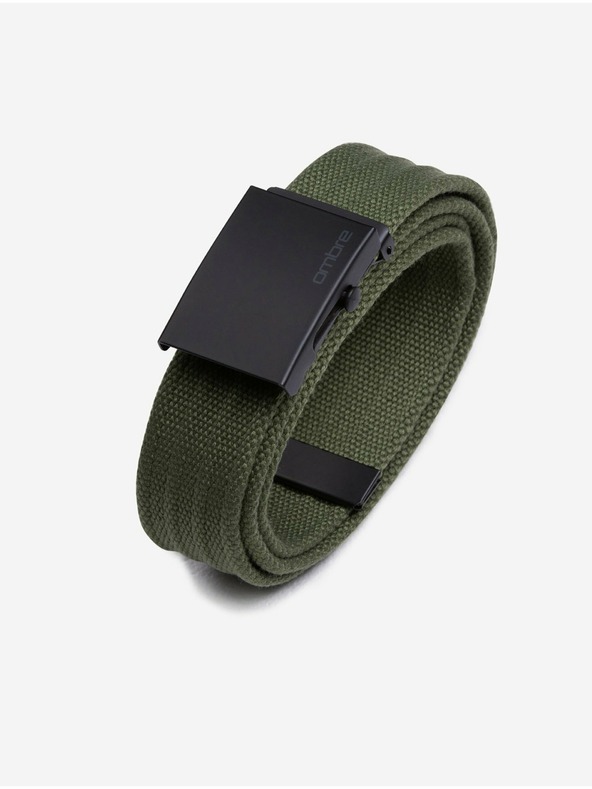 Ombre Clothing Зелен мъжки колан Омбре облекло