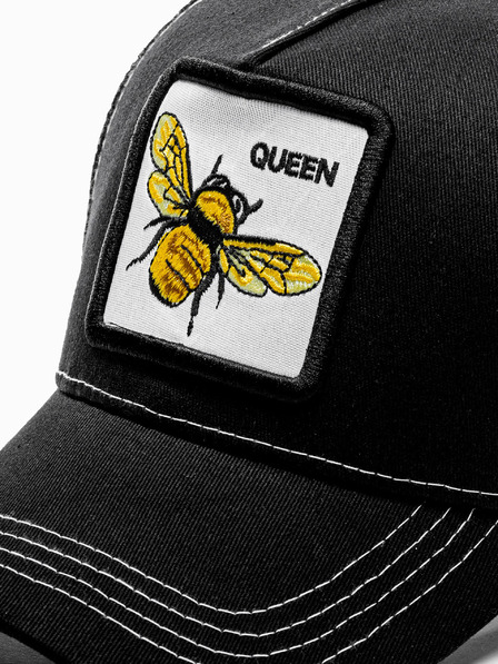 Ombre Clothing Черна мъжка шапка Ombre Clothing