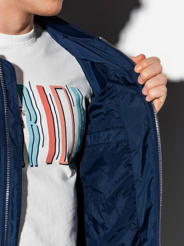 Ombre Clothing Мъжко пролетно яке бомбър C439 - флотско