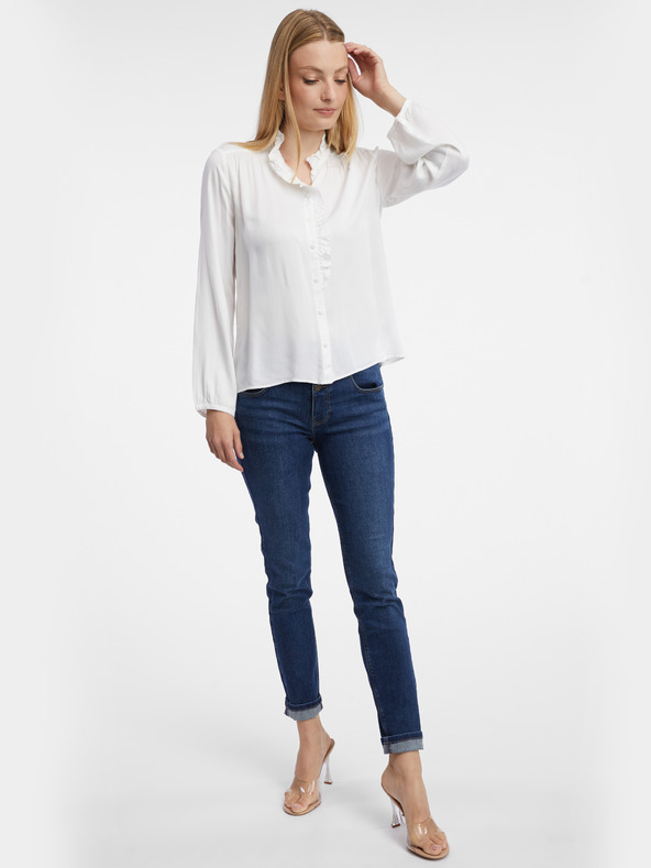 Orsay Бяла дамска блуза ORSAY