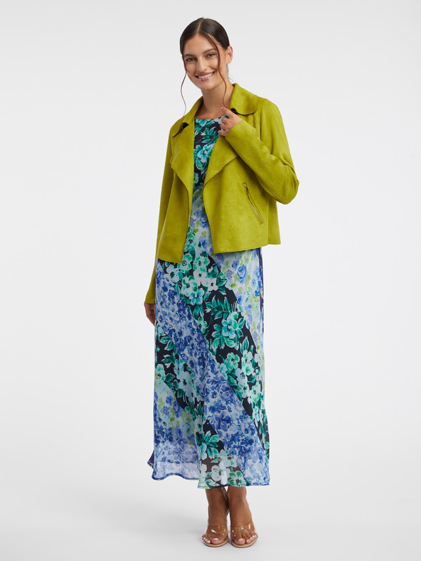 Orsay Светлозелено дамско светло яке от велур ORSAY