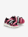 NAX Сиво-розови сандали за момичета NAX Nesso