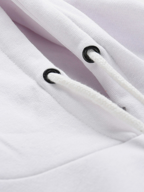 NAX Дамска блуза с качулка NAX UKIMA бяла