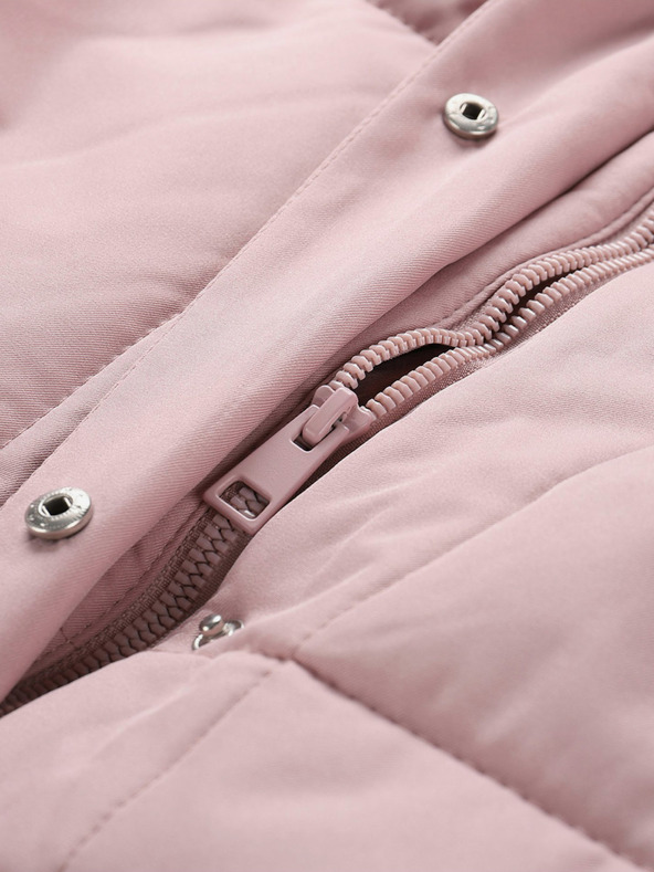 NAX Розово дамско зимно палто NAX KAWERA