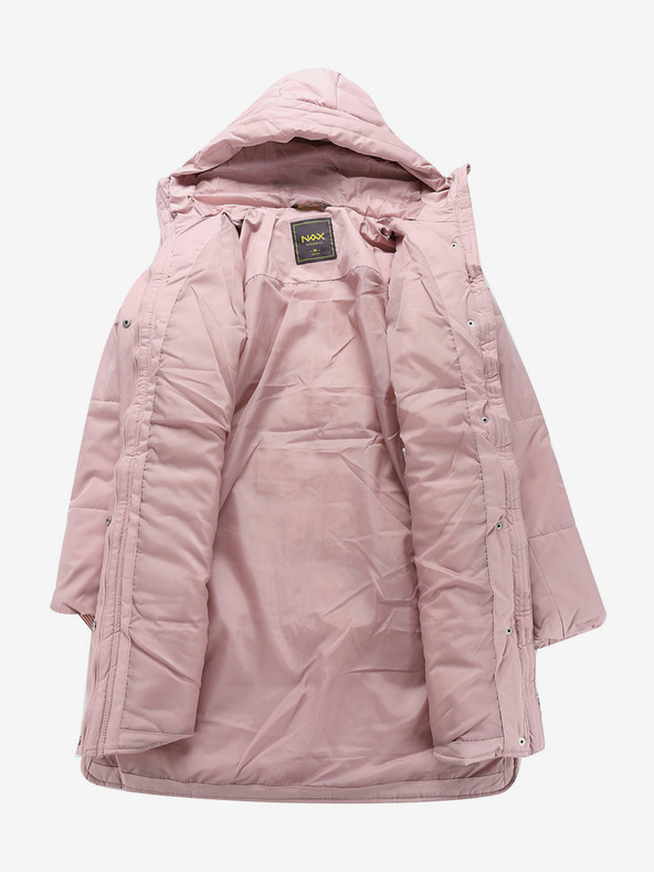 NAX Розово дамско зимно палто NAX KAWERA
