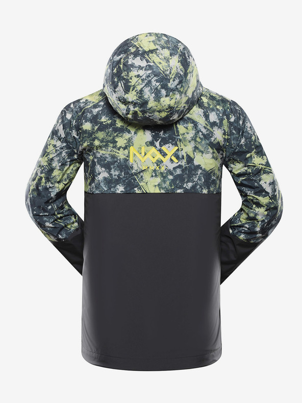 NAX Жълто-черно мъжко шарено яке NAX ZALEW