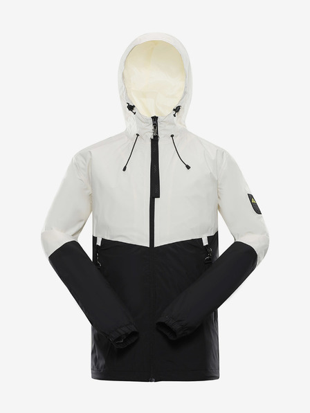 NAX Кремаво и черно мъжко яке NAX ZALEW