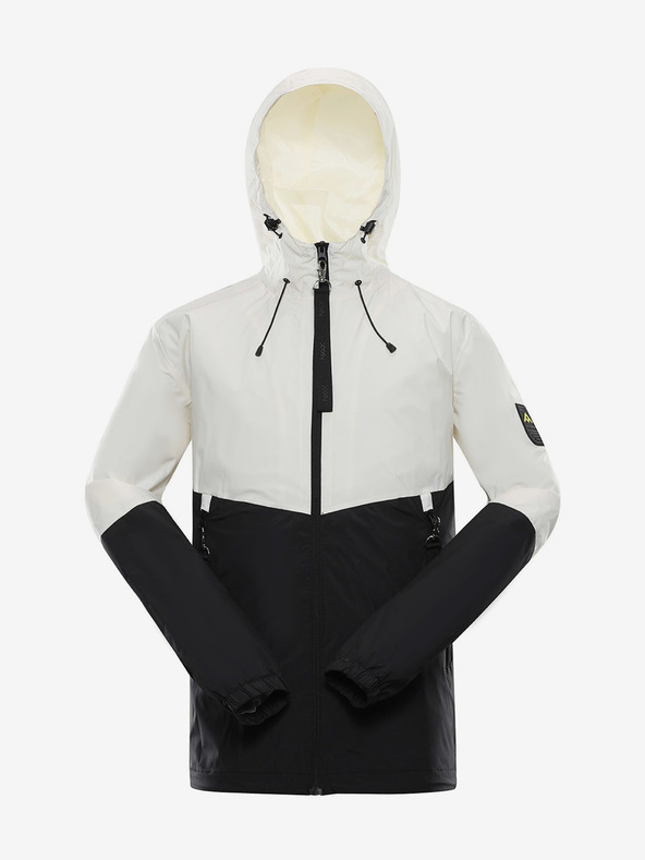 NAX Кремаво и черно мъжко яке NAX ZALEW